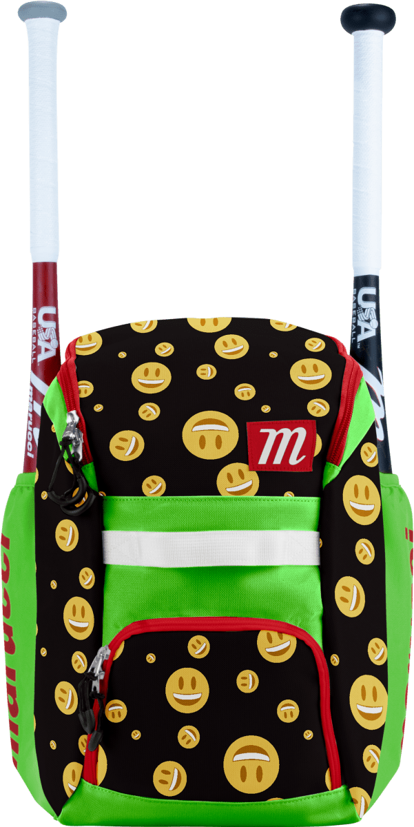 Marucci Foxtrot Tee Ball Baseball Backpack Bat Equipment Bag MBFXTRBP - SPC SportsMBFXTRBP - W/BK/PKMarucci