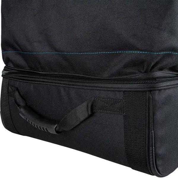 Champro-Wheeled-Umpire-Equipment-Bag-E52-Black-Front-View