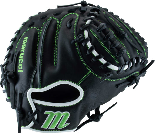 2025 Marucci Krewe M Type 225C1 32.50" Solid Web Baseball Catcher's Mitt MFG3KR225C1 - Premium Leather Mitt for Catchers