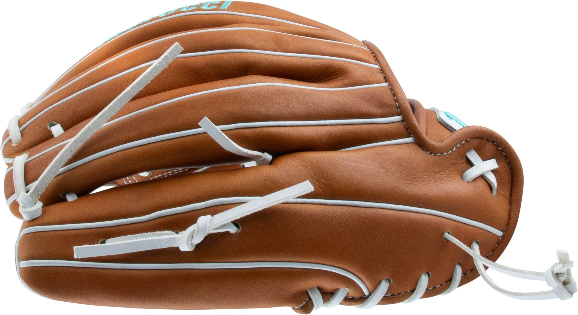 2025 Marucci Magnolia 12 1/4" Basket T Web Fastpitch Softball Glove MFG3MG46K5FP - Premium Japanese-tanned steerhide leather with Pro Fit and moisture-wicking wrist lining for enhanced comfort.