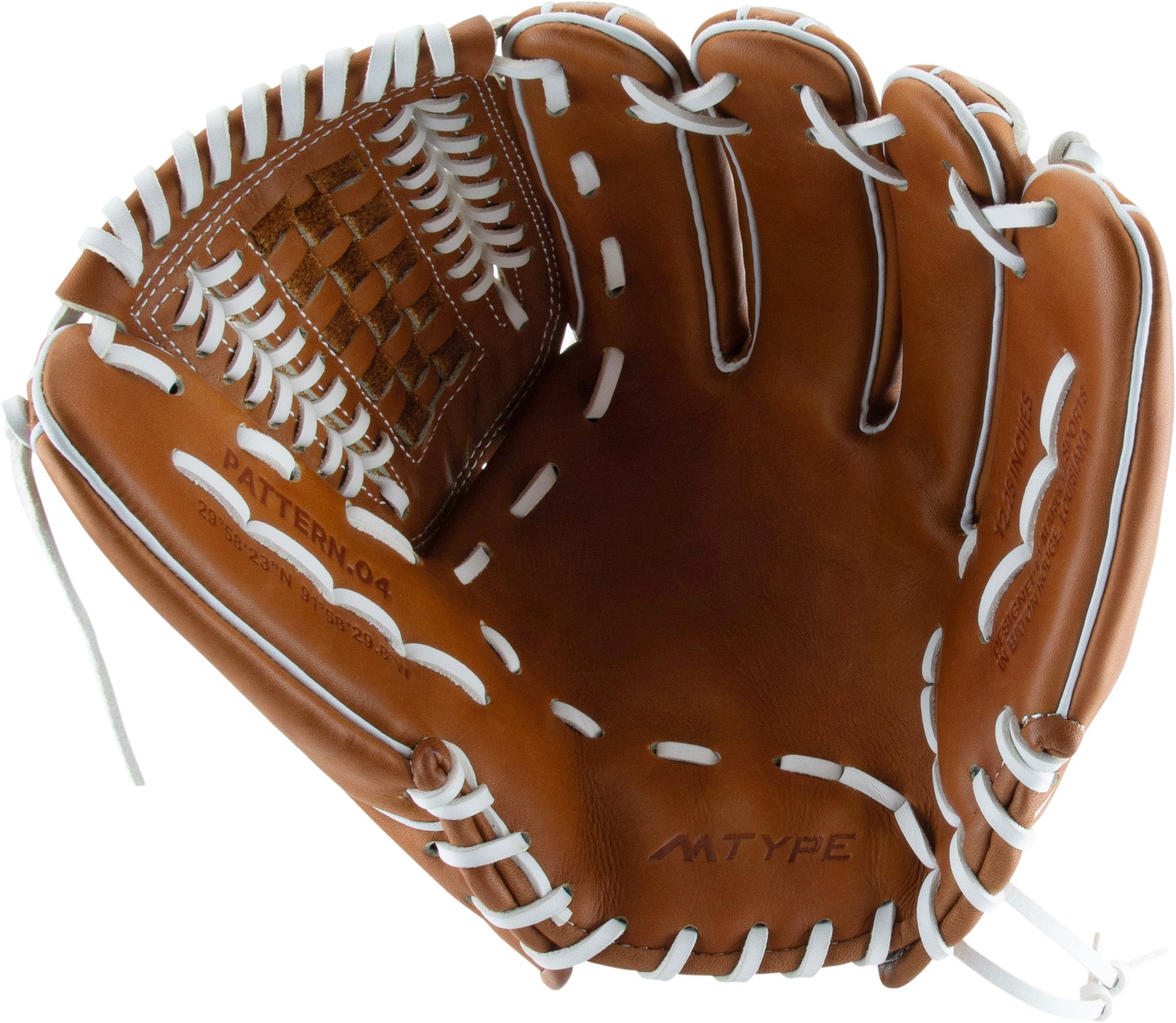 2025 Marucci Magnolia 12 1/4" Basket T Web Fastpitch Softball Glove MFG3MG46K5FP - Premium Japanese-tanned steerhide leather with Pro Fit and moisture-wicking wrist lining for enhanced comfort.