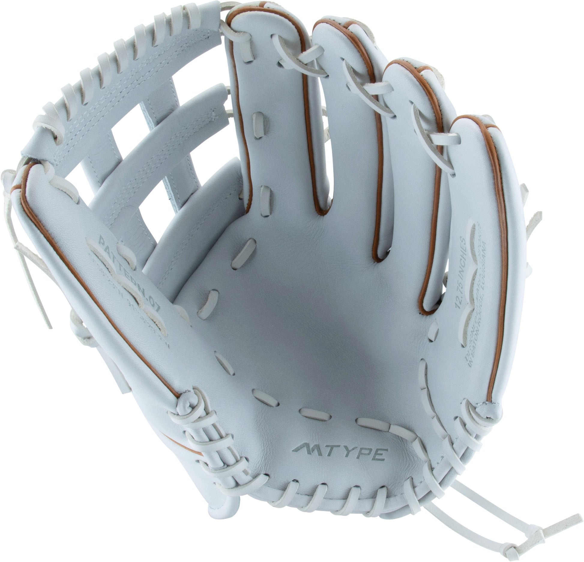 2025 Marucci Magnolia 12 3/4" H-Web Fastpitch Softball Glove MFG3MG78R3FP - Premium Japanese-tanned steerhide leather with Pro Fit and moisture-wicking wrist lining for enhanced comfort and durability.