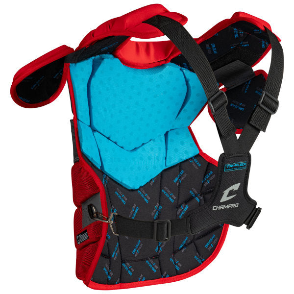 Champro-Optimus-Champion-Plus-Chest-Protector-Commotio-Cordis-CPN31-Scarlet-Front-View