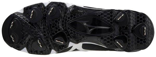 Mizuno 9 Spike Ambition 2 Men's Mid Metal Baseball Cleat 320631 - SPC