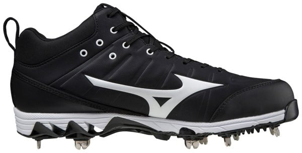 Mizuno 9 Spike Ambition 2 Men's Mid Metal Baseball Cleat 320631 - SPC