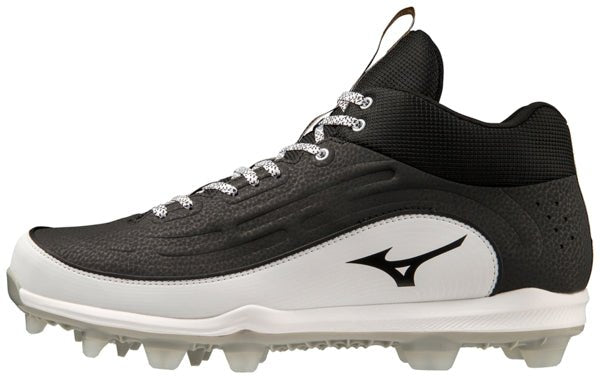 Mizuno 9 - Spike® Ambition 3 Mid Men's Metal Baseball Cleat 320683 - SPC Sports320683.9000.07.0700Mizuno