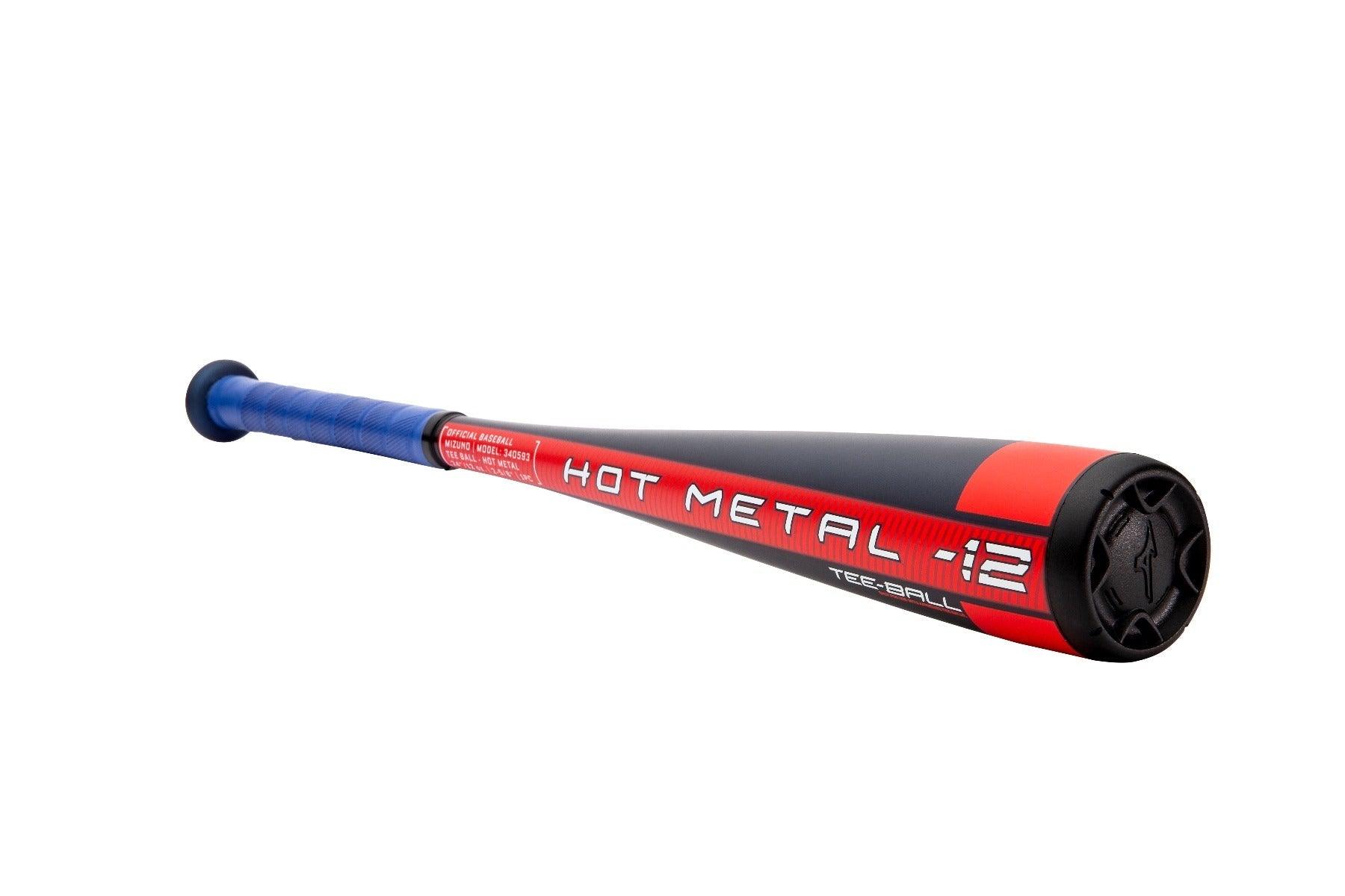 Mizuno B21 Hot Metal - 12 USA Tee Ball Baseball Bat 340593 - SPC