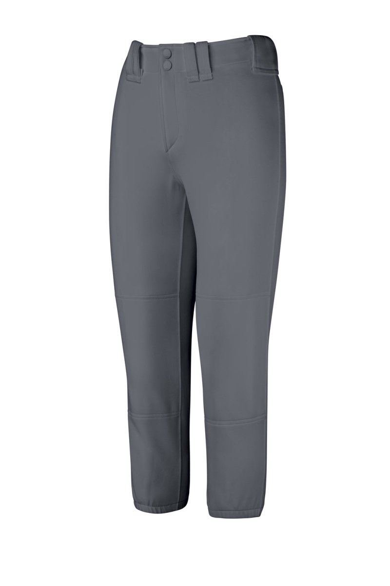 Mizuno Girl's Belted Softball Pant 350462 - SPC Sports350462-S-CharcoalMizuno