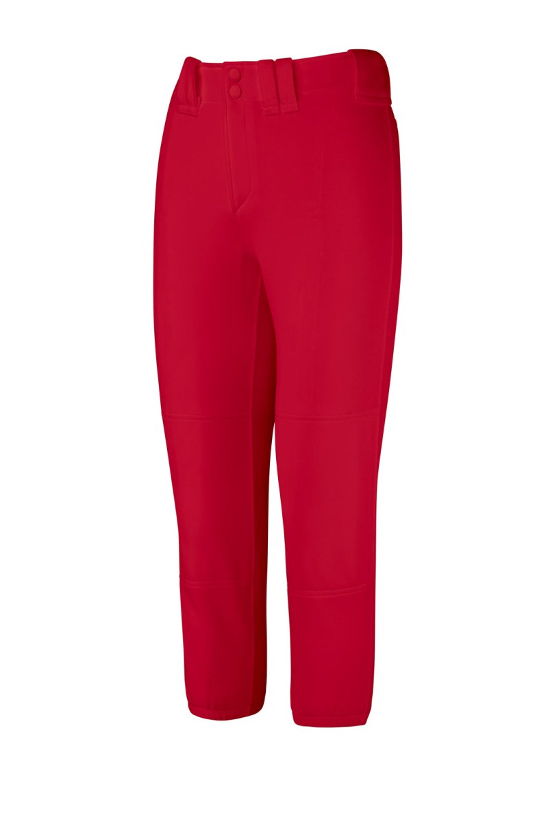 Mizuno Girl's Belted Softball Pant 350462 - SPC Sports350462-S-RedMizuno