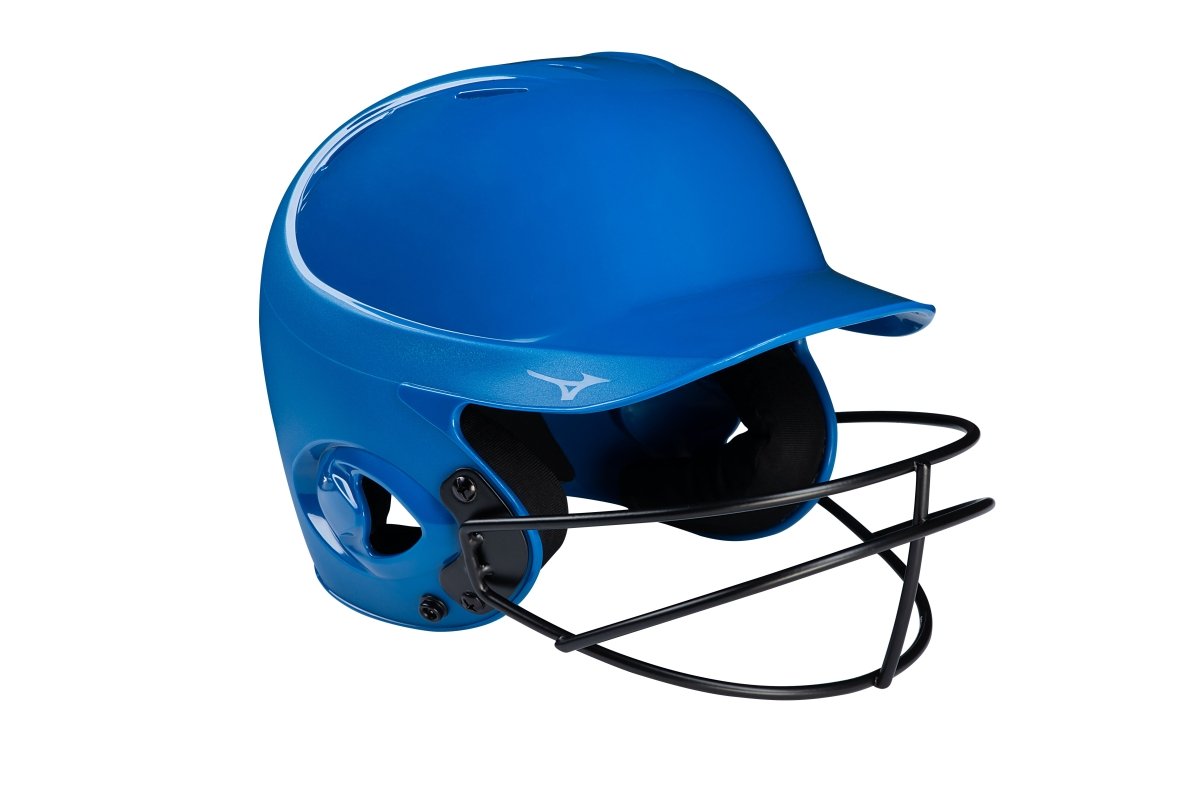 Mizuno MVP Series Solid Batting Helmet with Fastpitch Softball Mask 380433 - SPC Sports380433-ROYAL-S/MMizuno
