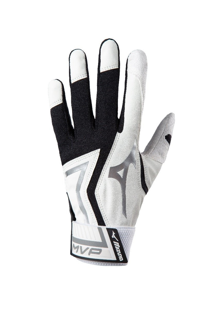 Mizuno MVP Youth Baseball/Softball Batting Gloves 330410 - SPC