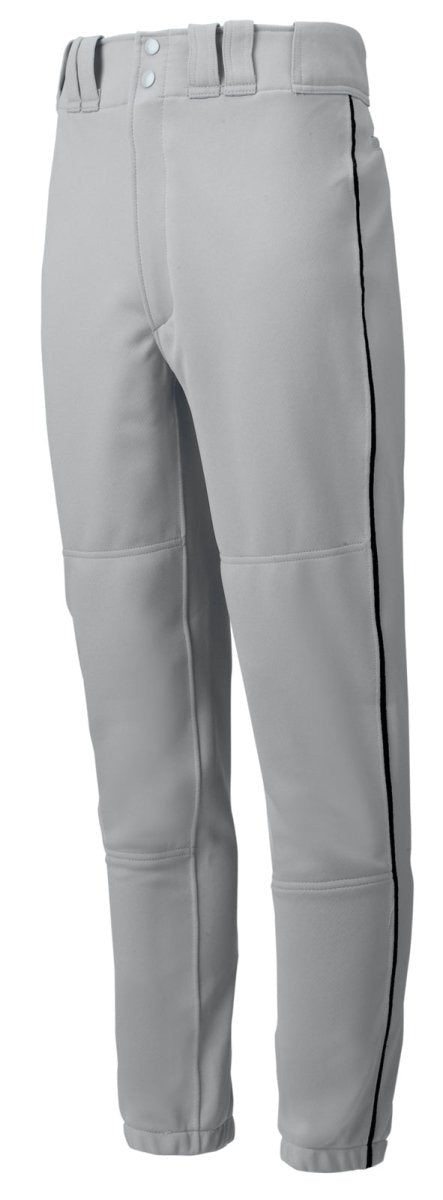 Mizuno Premier Piped Baseball Pant 350148 - SPC Sports350148-XS-Gray/BlackMizuno
