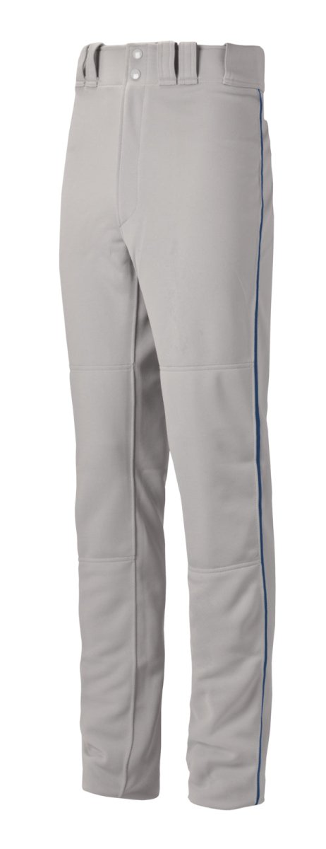 Mizuno Premier Pro Piped Baseball Pant G2 350387 - SPC Sports350387-XS-Gray/NavyMizuno