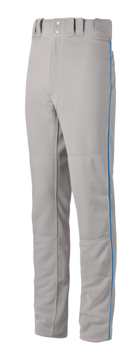 Mizuno Premier Pro Piped Baseball Pant G2 350387 - SPC Sports350387-XS-Gray/RoyalMizuno