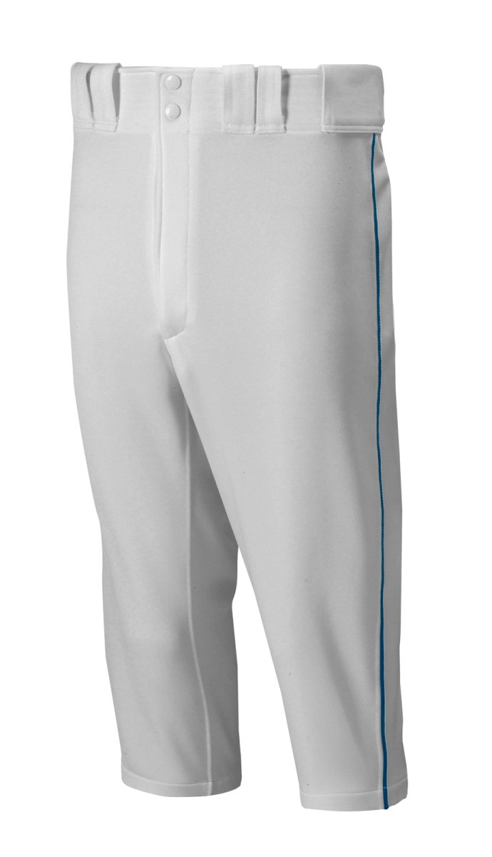 Mizuno Premier Short Piped Baseball Pant 350409 - SPC Sports350409-XS-Gray/NavyMizuno