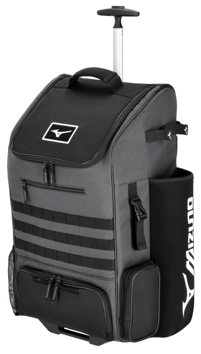 Mizuno Pro Wheel Baseball Equipment Batpack 360338 - SPC Sports360338-CharcoalMizuno