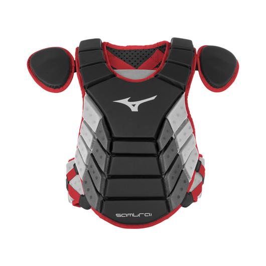 Mizuno Samurai 14" Youth Baseball Chest Protector 380378 - SPC Sports380378-Black/CardinalMizuno