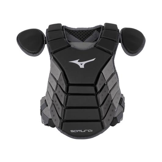 Mizuno Samurai 16" Baseball Chest Protector 380380 - SPC Sports380380-Black/GrayMizuno