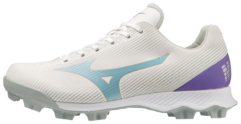 Mizuno Wave Finch LightRevo Low Girl's Molded Fastpitch Softball Cleats 320666 - SPC Sports320666-2.5-BlueMizuno