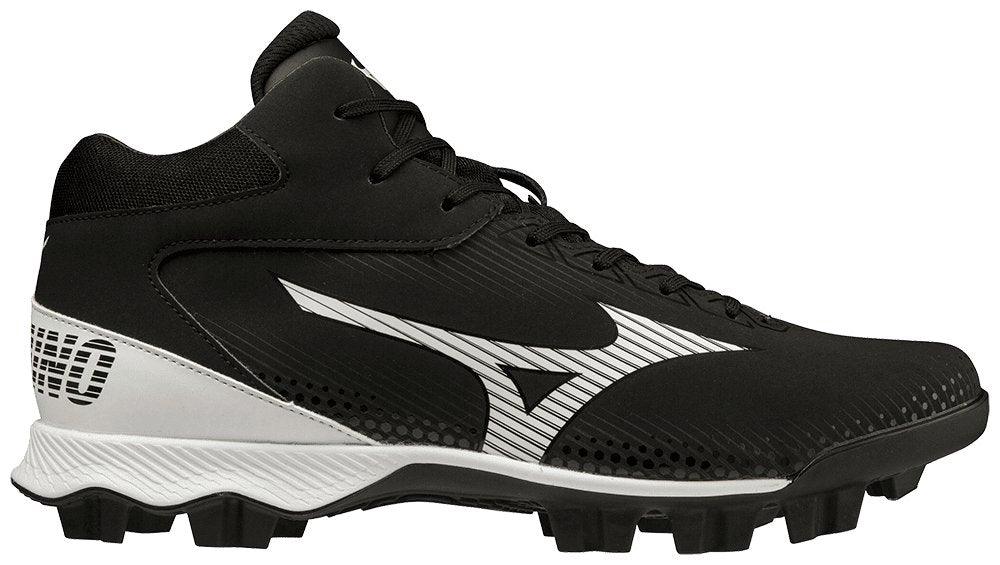 Mizuno Wave Lightrevo Men's TPU Molded Mid Baseball Cleat 320675 - SPC