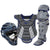 Mizuno Women's Samurai Softball 13"/14" Catcher's Gear Box Set - SPC Sports380422-Gray/NavyMizuno