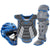 Mizuno Women's Samurai Softball 13"/14" Catcher's Gear Box Set - SPC Sports380422-Gray/RoyalMizuno