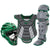 Mizuno Women's Samurai Softball 14"/15" Catcher's Gear Box Set - SPC Sports380421-Gray/ForestMizuno