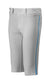 Mizuno Youth Premier Short Piped Baseball Pant 350410 - SPC Sports350410-S-Gray/RoyalMizuno