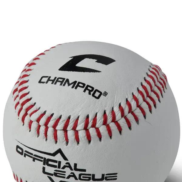 Champro-Official-League-Baseball-CBB-40-Genuine-Leather-Practice-Front-View