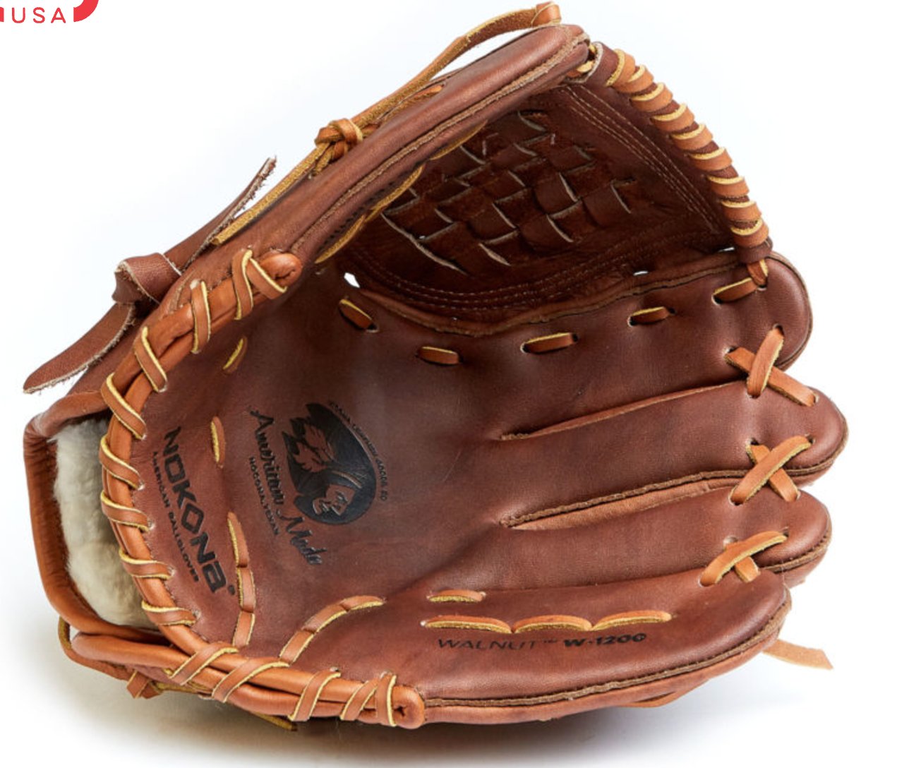 Nokona Walnut 12" Pitcher/Infielder's Baseball Glove W - 1200 - SPC