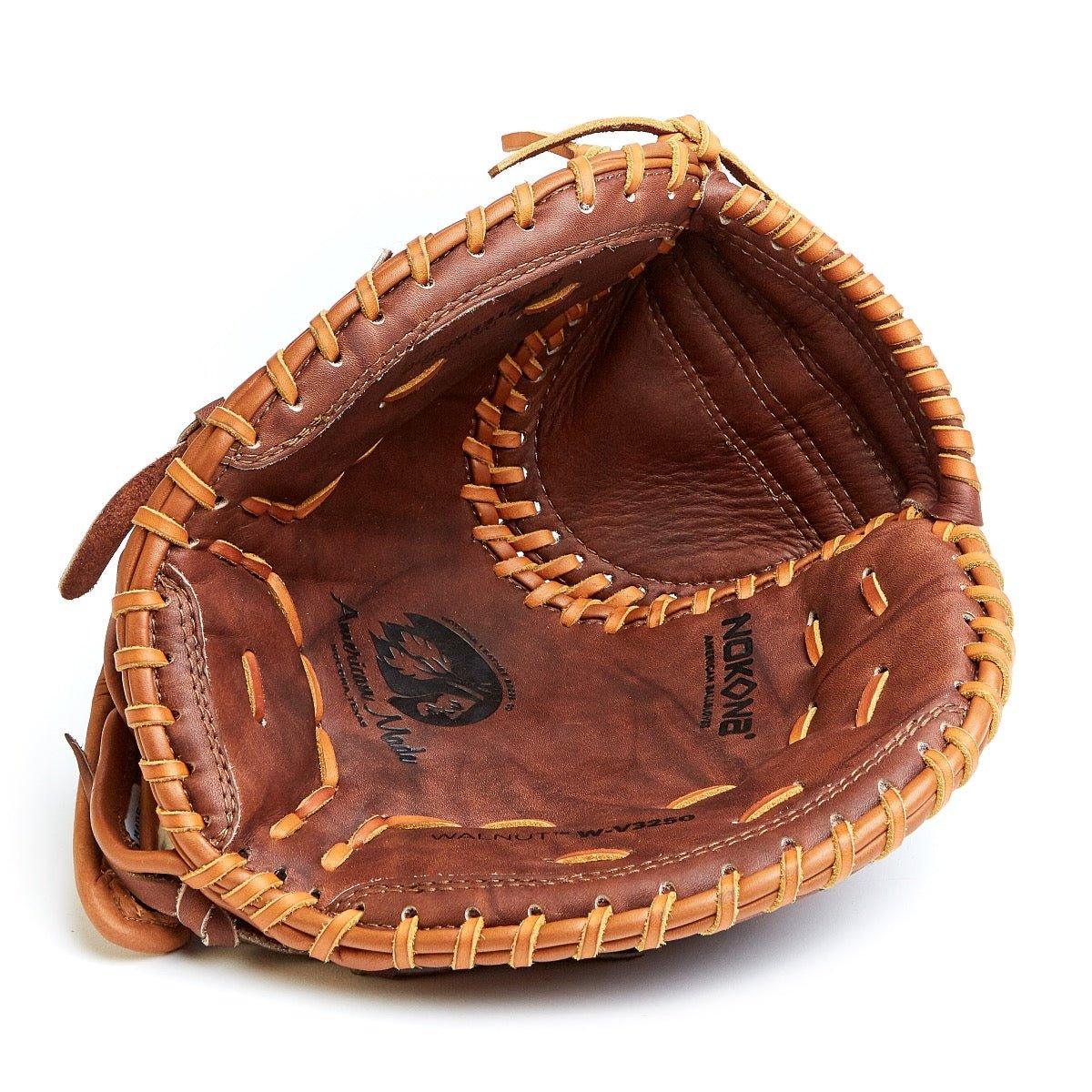 Nokona Walnut 32 1/2" Fastpitch Softball Catcher's Mitt W - V3250 - SPC