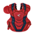 Easton-Elite-X-ELXKITA-Adult-Catchers-Box-Set-Helmet-Chest-Protector-Leg-Guards-Red-Navy-Front-View