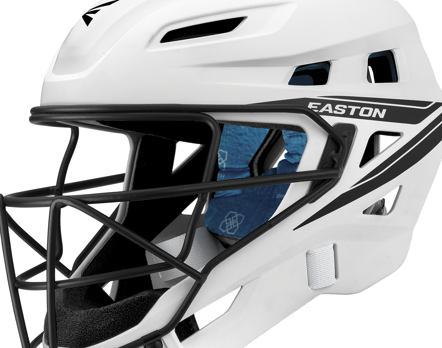 Easton-Jen-Schro-The-Very-Best-JSTVBCHS-Small-Fastpitch-Catchers-Helmet-White-Front-View