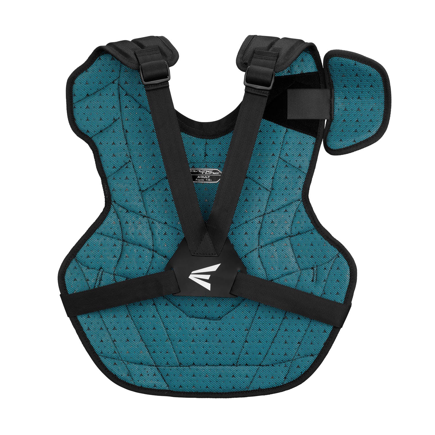Easton-Gametime-GMETMEKITI-Intermediate-Catchers-Box-Set-Helmet-Chest-Protector-Leg-Guards-Black-Front-View