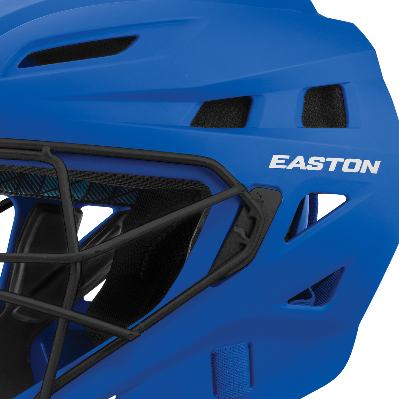 Easton-Elite-X-ELXCHS-Small-Hockey-Style-Catchers-Helmet-Royal-Front-View