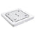 Champro-Turf-Style-15-Inch-Molded-Base-Set-B001TW-White-Baseball-Softball-Turf-Front-View