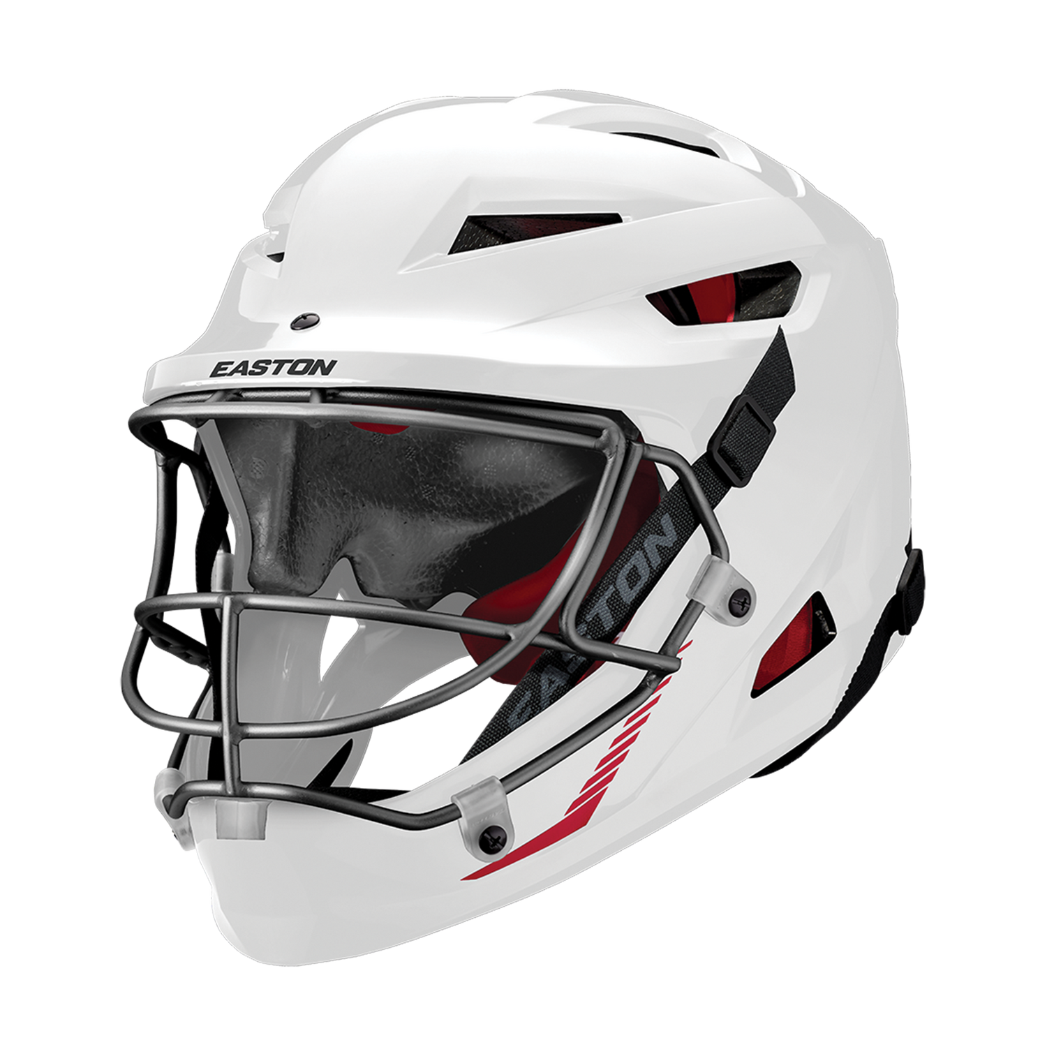 Easton-Hellcat-HELCATSHLX-Large-XLarge-Slowpitch-Fielding-Helmet-White-Front-View