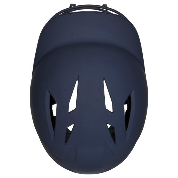 Champro-HX-Rise-Fastpitch-Junior-Batting-Helmet-Facemask-HXFPM-Navy-Front-View