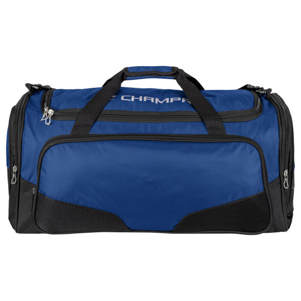 Champro-Team-Duffel-Bag-E84-Royal-Front-View