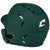 Champro-HXE-Matte-Large-Baseball-Helmet-Jaw-Guard-HXEMJG-Forest-Green-Front-View
