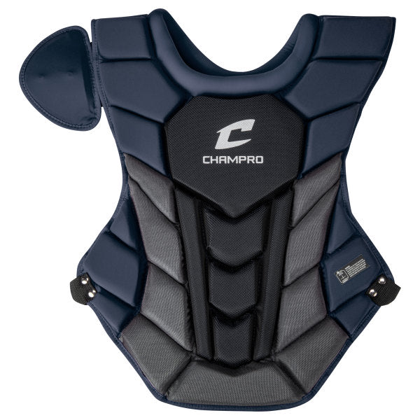 Champro-Optimus-Pro-Plus-Chest-Protector-CPN11-Adult-Navy-Front-View