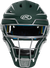 Rawlings-Mach-Matte-2-Tone-CHMCHJ-Junior-Hockey-Style-Catchers-Helmet-Dark-Green-White-Front-View