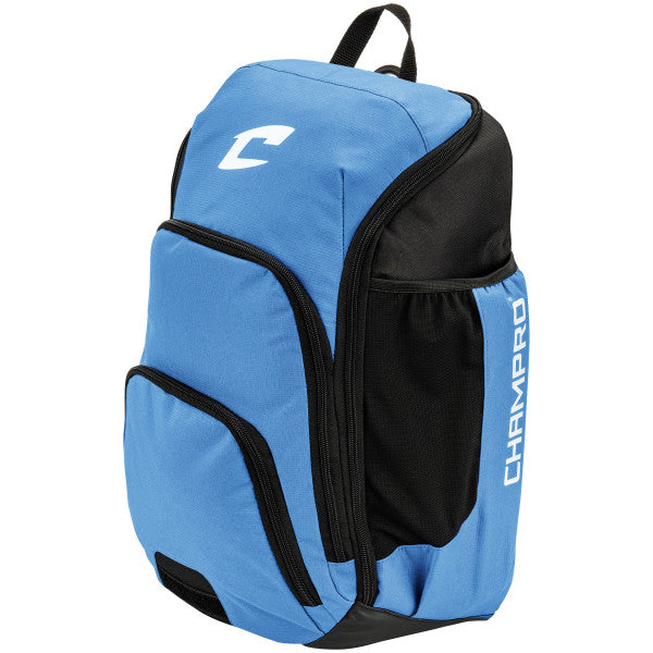Champro-Siege-Backpack-E91-Light-Blue-Front-View