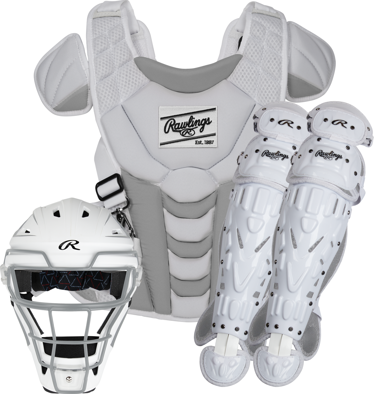 Set de caja de cácher pequeña Rawlings VELO 2.0 Fastpitch CSSBS