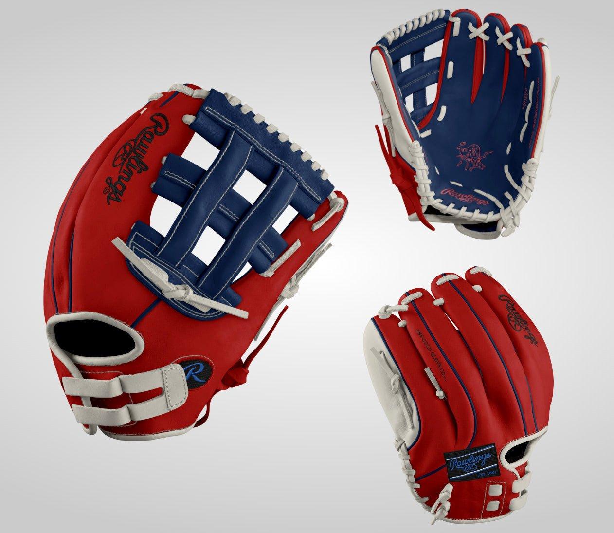 Rawlings Heart of the Hide 12 1/2" Fastpitch Softball Glove PRO125KR - PATRIOT - SPC