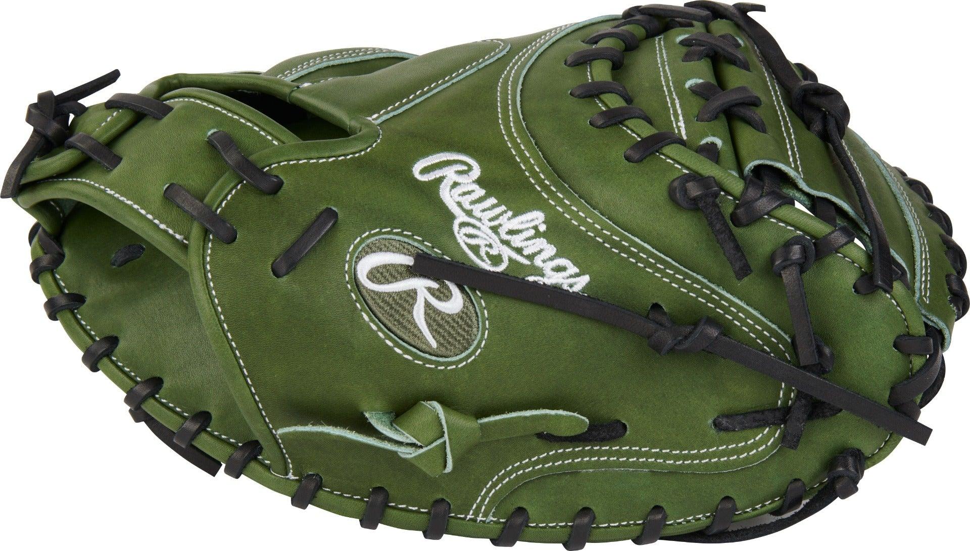 Rawlings Heart of the Hide 34" Military Green Baseball Catcher's Mitt PROCM41MG - SPC