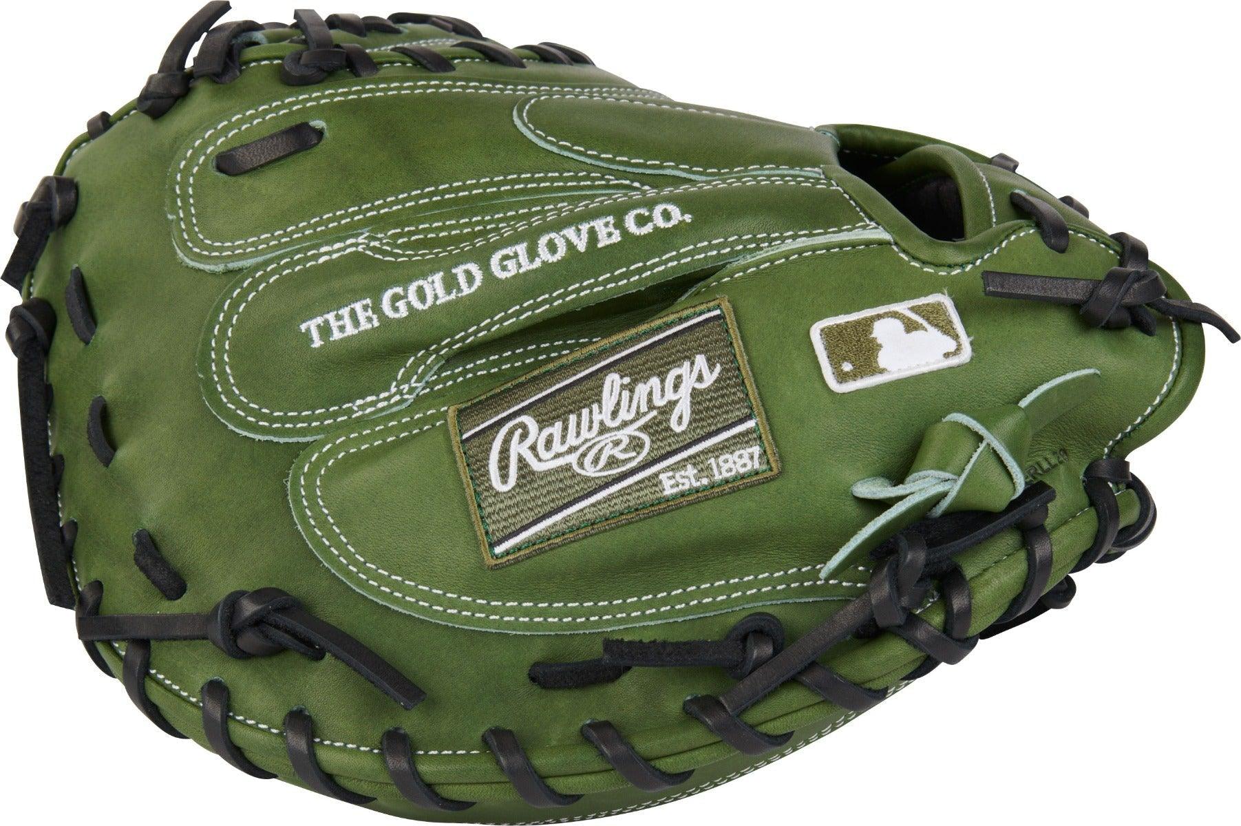 Rawlings Heart of the Hide 34" Military Green Baseball Catcher's Mitt PROCM41MG - SPC