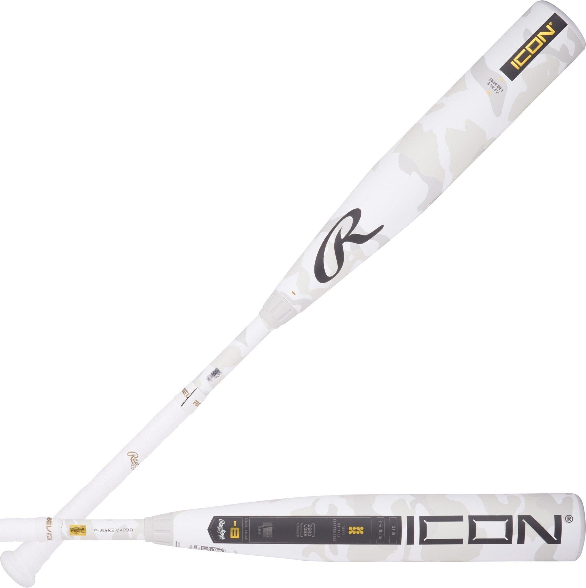 Rawlings Icon - 8 USSSA Baseball Bat RUT5I8 - SPC