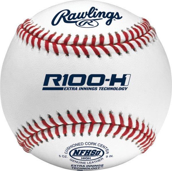 Rawlings Leather NFHS High School Baseball R100 - H1 - SPC