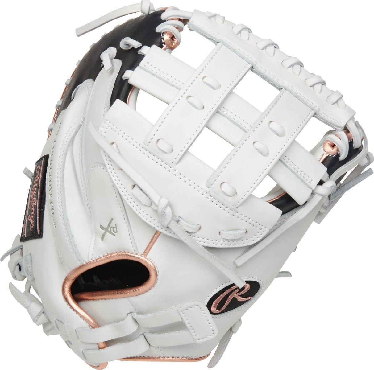 2025-Rawlings-Liberty-Advanced-33-inch-Fastpitch-Softball-Catcher's-Mitt-RLACM33RG, Pro-H-web, full-grain-leather